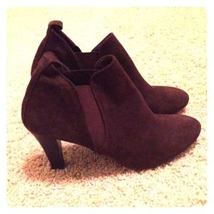 Izzat baba brown booties